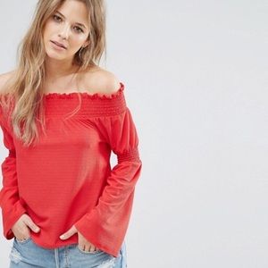 ASOS off the shoulder top
